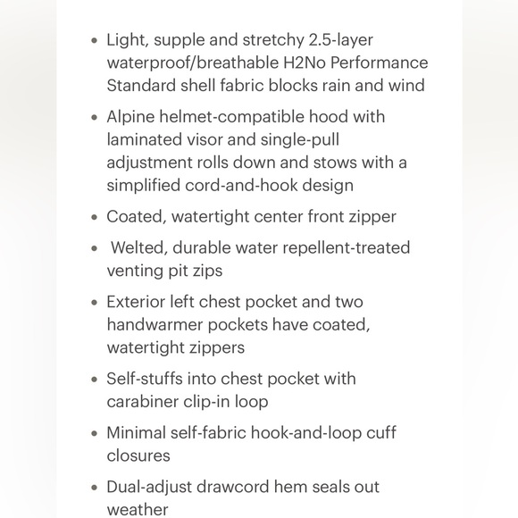 Patagonia Woman's Pink Stretch Rainshadow Outdoor Packable Rain Jacket Sz XL - Picture 14 of 15